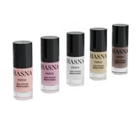 Hasna Paris - Vernis à Ongles Halal - Collection Privé - Éco-Responsable - Brillance et Longue Tenue - Facile à appliquer - lot de 5x 6ml (NATUREL)