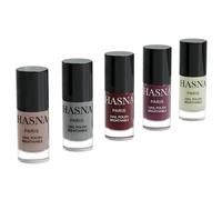 Hasna Paris - Vernis à Ongles Halal - Collection Privé - Éco-Responsable - Brillance et Longue Tenue - Facile à appliquer - lot de 5x 6ml (WINTER)