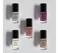 Hasna Paris - Vernis à Ongles Halal - Collection Privé - Éco-Responsable - Brillance et Longue Tenue - Facile à appliquer - lot de 5x 6ml (ALLURE)