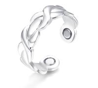 Hasnsofie Vital - Bague magnétique pour femme - Avec aimants puissants - Anxiety Vital - Pour perdre du poids, mieux dormir - Soulage le stress - Réglable - Avec boîte cadeau, Cuivre