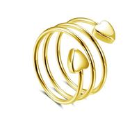 Hasnsofie Vital - Bague magnétique pour femme - Avec aimants puissants - Anxiety Vital - Pour perdre du poids, mieux dormir - Soulage le stress - Réglable - Avec boîte cadeau, Cuivre