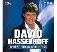 DAVID HASSELHOFF - BEST OF:ZUM 70.GEBURTSTAG 2 CD NEUF