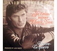 HASSELHOFF, David - Je T'aime Means I Love You / Torero - Te Quiero (Promo) / 613 234