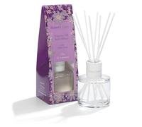 Hassett Green London Diffuseur de Parfum en Huile - Flacon en Verre de 100ml avec 8 Tiges en Fibre - Lilas et Lavande pour Une Ambiance Élégante et Durable à Domicile