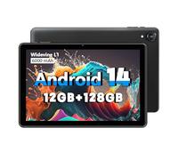 Hasskya Tablette Android Haute Performance, 12GB RAM 128GB ROM, Tablettes 10 Pouces avec écran Tactile 1280 * 800 IPS HD, Processeur Octa-Core, 1TB Expandable, Unisoc A523 CPU, Dual Camera