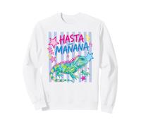Hasta Manana Iguane Funny Lizard Summer Vacation Reptile Sweatshirt