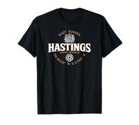 Hastings East Sussex England Coordonnates Label 2C T-Shirt