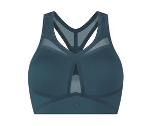 Hastko - Brassière effet seconde peau et respirante - Bra n°39 Ardoise pour Femme en Nylon - Taille L - Gris Gris L
