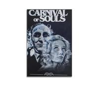 HASUEQWERURU Poster de carnaval des âmes - Décoration murale vintage - Impression sur toile décorative pour salon, chambre à coucher - 20 x 30 cm - Style sans cadre