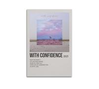 HASUEQWERURU Poster décoratif vintage sur toile pour salon, chambre à coucher, décoration murale sans cadre 60 x 90 cm