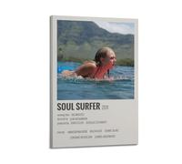 HASUEQWERURU Poster Soul Surfer - Décoration murale vintage - Impression sur toile décorative pour salon, chambre à coucher - 40 x 60 cm - Style cadre
