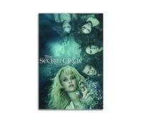 HASUEQWERURU Poster The Secret Circle - Décoration murale vintage - Impression sur toile décorative pour salon, chambre à coucher - 40 x 60 cm - Sans cadre