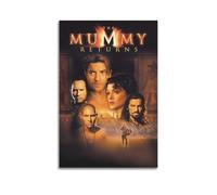 HASUEQWERURU The Mummy Returns1 Poster décoratif sur toile style rétro pour salon, chambre à coucher, décoration murale sans cadre 60 x 90 cm