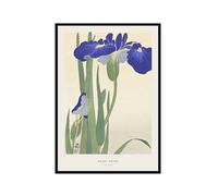 Hasui Kawase Poster Ohara Koson Impression sur toile Katsushika Hokusai Vague japonaise Hiroshige Images pour décoration d'intérieur (SKU40 x 30 cm), cadre photo noir)