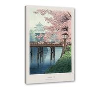 Hasui Kawase Poster Ohara Koson Impression sur toile Katsushika Hokusai Vague japonaise Hiroshige Images pour décoration d'intérieur (SKU30 x 45 cm), encadrée
