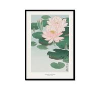 Hasui Kawase Poster Ohara Koson Impressions Katsushika Hokusai Vague japonaise Art mural sur toile Hiroshige Images pour décoration d'intérieur (SKU20,30,5 x 40,6 cm = (30 x 40 cm), cadre en métal