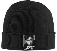 Hat Bonnet Unisexe Cha EunWoo Bonnet tricoté Amusant idéal pour l'automne et Les activités de Plein air élastique personnalisé Cadeau Sports