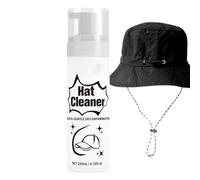 Hat Cleaner - Portable 200ml Foam Sweat Remover | Gentle Hat Care for Polyester, Cotton, Or Helmet, Removes Stains, Dirt, and Odor, Ideal for Bathroom Or Fabric Maintenance