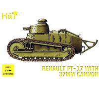 Hat Figures - FT-17 with 37mm Cannon - HAT8113