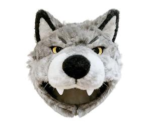 Hat for Cat - Adorable Wolf Plush Pet Costume Hat, Funny Photo Accessory for Cats and Small Dogs | for Kids Children Boys Family Friends Party Holiday Outdoor Night Daily Entertainment
