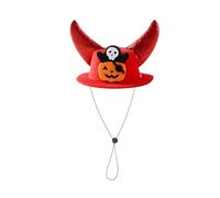 Hat for Small Dog,Horn Hat - Adjustable Dress Up Prop for Stage Show Cosplay Theater Performance Family Gatherisng Festival Celebration Holiday Party and Others