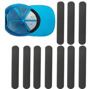 Hat Sweat Liner 10 Pack Adhesive Absorbing Strips, And Neck Guard Pads | Strong Moisture Control Liners For Caps Clothing Protection | Practical Management Accessory Men Women Sports Work Outdoor