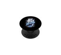 Hat Trick Dreams Maillot Hockey sur Glace Rondelle Crosse PopSockets PopGrip Adhésif