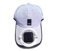 Hat with Fan - USB Charging Wind Blower Sunhat, Cooling Sun Visor, Wide Brim Solar Fan Cap | Breeze Blowing Headwear for Outdoor Beach Summer Camping Hiking Golf Gardening Work Farm Fishing Baseball