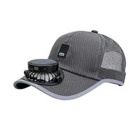 Hat with Fan - Vented Safari Bonnet, Airflow Summer Headpiece, Ventilated Shade Bucket | Battery Powered Cooling Gear for Poolside Backyard Stadium Park Coastline Sightseeing Walkway Lawn Terrace