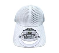 Hat with Fans Solar Power | 360 Degree Adjustable Wide Brim UV Protection