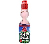 HATA KOSEN Boisson gazeuse Ramune saveur pastèque - 200 ml