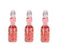 Hatakosen Ramune Fraise 200 ml (3 bouteilles)
