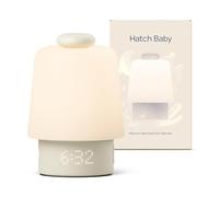 Hatch Baby Machine à Sons Veilleuse - Machine de Bruit Blanc et Lumière pour Bébé, Entraîneur de Sommeil, Créateur de Routine, Réveil “Heure de se Lever” pour Chambre de Bébé et Tout-Petit