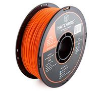 HATCHBOX MakerBot RepRap MakerGear Ultimaker Filament ABS pour imprimante 3D 1,75 mm Orange Bobine de 1 kg