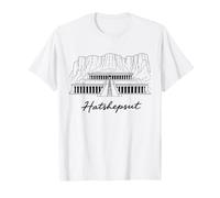 Hatchepsout Égypte Pharaon Thèbes Archéologie T-Shirt