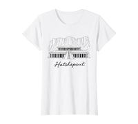 Hatchepsout Égypte Pharaon Thèbes Archéologie T-Shirt Graphique avec Valeur