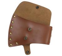 Hatchet Hatchet PU Leather Sheat Sheat Couvercle de tête de Hache montée sur la Taille avec Bouton SCONL 6, 1x4, 3 Pouce Gaine pour Le Travail du Bois Camping