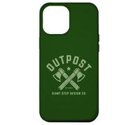 Hatchet Logo - Outpost Scouting Gear by Giant Step Coque pour iPhone 12 Pro Max