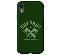 Hatchet Logo - Outpost Scouting Gear by Giant Step Coque pour iPhone XR