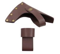 Hatchet Sheath Cover Holder - Axe Protective Holster Case, Waist Hanging Tool Carrier, Outdoor Work Gear Essential | Handmade Axe Cover for Lumberjack Camping Survival Utility Use