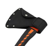 Hatchet Sheath - Thicken Ballistic Nylon Blade Guard, Reinforced Edge Protector, Metal Buckle Fastener, Axe, Heavy Duty Waist Carrier, Outdoor Tool Sleeve | For Outdoors