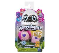 HATCHIMALS 6041329 Pack de 2 objets de collection + nid - Saison 2