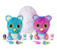 Hatchimals - 6044072 - Peluche Interactive Surprise Jeu Enfant HatchiBabies Cheetree, Multicolore