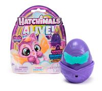 HATCHIMALS Alive - Juego Sorpresa de Arco Iris, con un Huevo autoeclosionante co