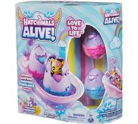 Hatchimals Alive Love to Live Baignade Personnages scintillants + œufs et accessoires