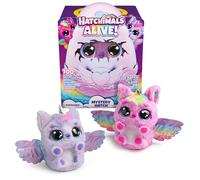 Hatchimals Alive Pufficorn Éclosion Secrète Peluches et animaux interactifs Oeuf Surprise À Faire Éclore, Lumières Et Brume plus 100 Sons Et Réactions Jouet Enfant 5 Ans et plus - Modèle Aléatoire