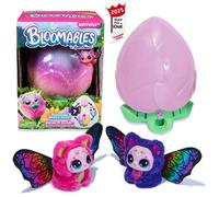Hatchimals - Bloomables Ma Fleur Magique KittyFly - Chenille Papillon Double Éclosion À Répéter - Peluches Et Animaux Interactifs - 100 Sons & Réactions - Jouet Enfant 5 Ans Et + - Modèle Aléatoire