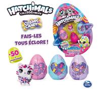 HATCHIMALS - COFFRET MULTIPACK 4 + accessoires Saison 8 - 6056399 - Mini univers jouet collectionnable enfant - Modèle aléatoire