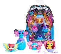 Hatchimals - Coffret Multipack 4 Saison 9 Wilder Wings - Figurines à Collectionner avec Ailes Magiques - Jouet Enfant 5 Ans et + - 6059012 - Modèles aléatoires
