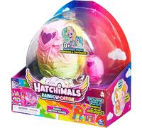 Hatchimals CollEGGtibles Coffret de jeu familial Rainbow-Cation Hatchy Home avec 3 personnages et jusqu'à 3 bébés surprises (le style peut varier